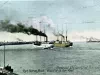 Postcard - Port Huron, Mich., Mouth of St. Clair River