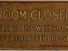 Sign, Informational