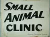 Sign, Informational - Small Animal Clinic