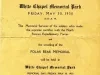 Program - Memorial Day Services
White Chapel Memorial Park