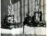 Stereograph - A Super-Six Crank Shaft And An Ordinary Type Mounted For Test Purposes: See No 14, Hudson Motor Car Co, Detroit, USA