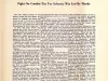 Flier, Political - Fight On Combat Pay for Infantry Was Led By Moody