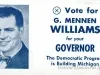 Card, Political - (X) Vote for G. Mennen Williams