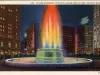 Postcard - Edison Memorial Fountain, Grand Circus Park, Detroit, Mich.
