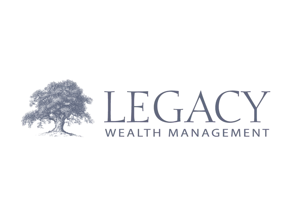 Legacy Wealth Management logo with a tree silhouette.